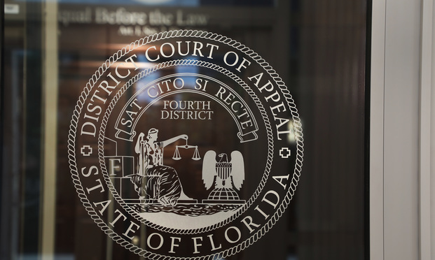 West Palm Beach- The Florida Fourth District Court of Appeal. Photo: J. Albert Diaz/ALM.