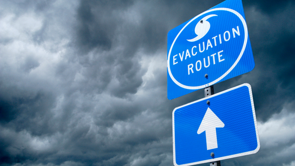 Clouds-sign-hurricane-evacuation-route