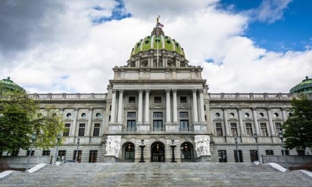 The Pennsylvania State Capitol Building, in downtown Harrisburg, Pennsylvania. (Photo: Shutterstock)