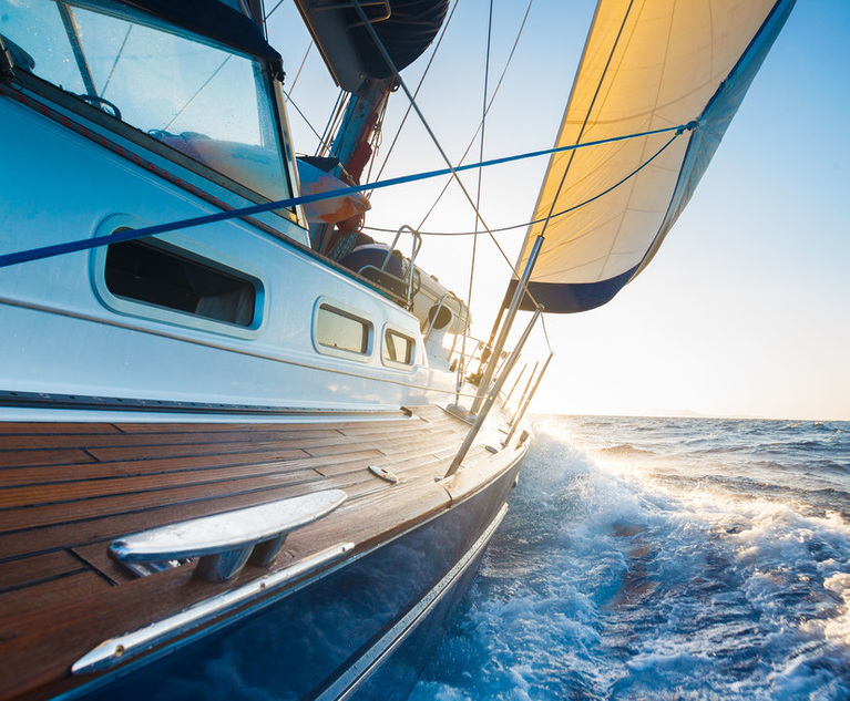 The Court concluded that none of the three established maritime law carve-outs for choice-of-law grounds applied after yacht owner's insurer pushes for Pennsylvania law over New York law. (Credit: EpicStockMedia/Adobe Stock)