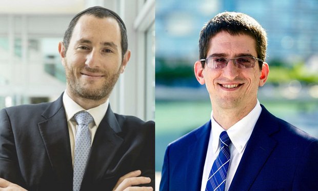 Michael Citron, left, and Igor Hernandez, right, of MAC Legal in Hollywood, Florida. Courtesy photos.