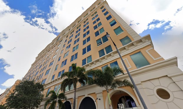 Strems Law Firm in Coral Gables 2525 Ponce de Leon Blvd #600, Coral Gables, FL. Photo: Google Maps.