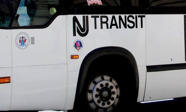 New Jersey Transit bus.