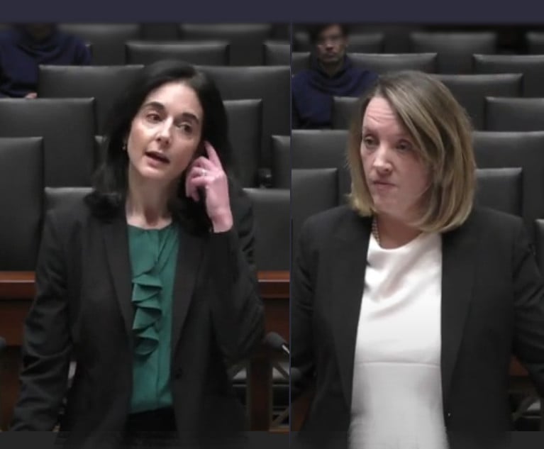 Attorney Rachel Ekery and Anne Johnson