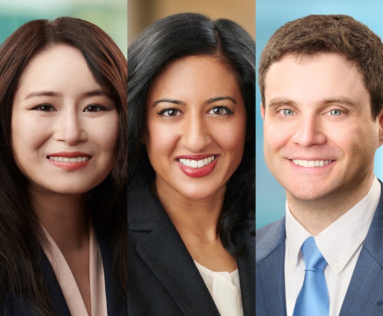 L-R: Coraleine Kitt,Krishna A. Jani, and Anthony Gruzdis of Flaster/Greenberg. Courtesy photos