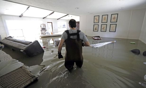 Home flooded