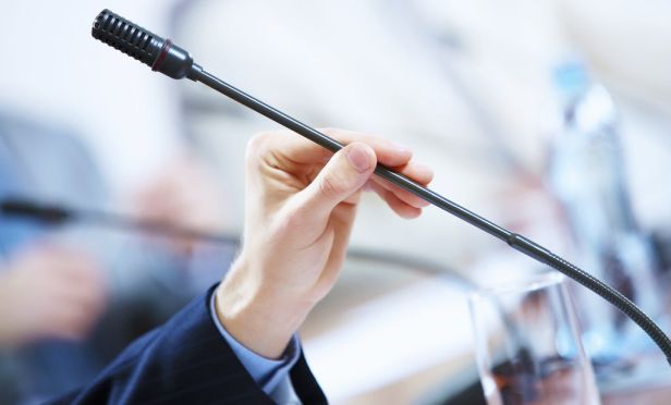 speech microphone