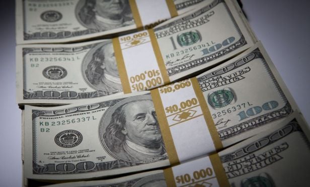 bundles of money