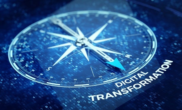 Executing a digital transformation.