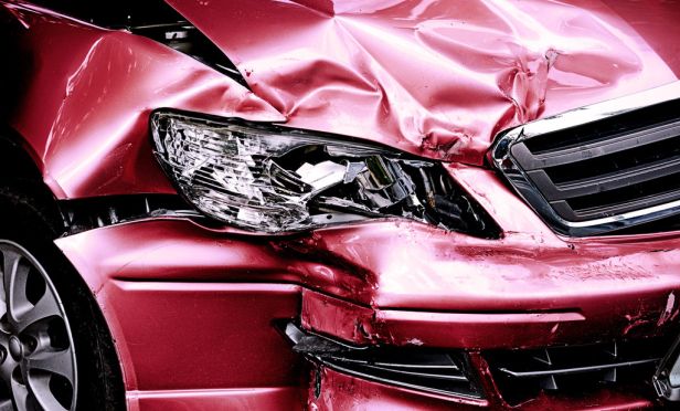 damaged car