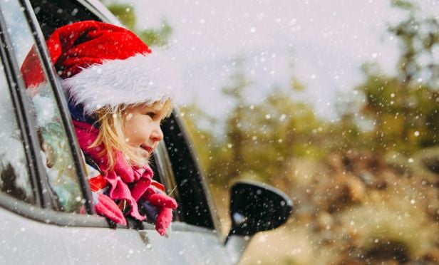 Winter holiday travel