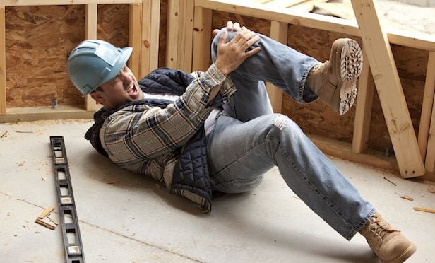Construction injury.