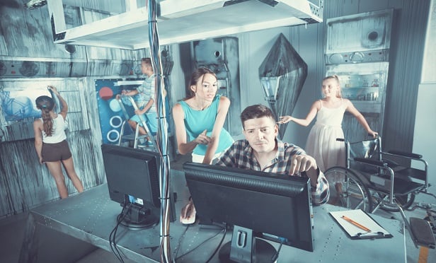 Insuring escape room risks.