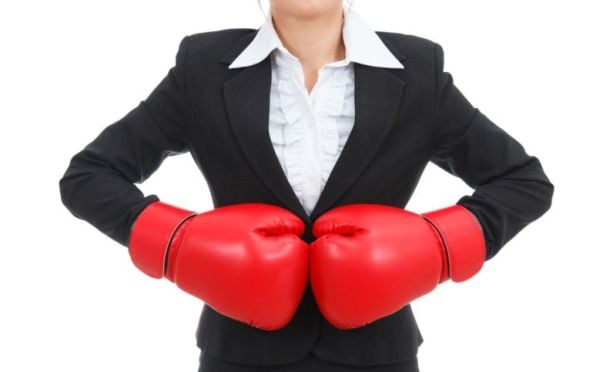 Insurance agent competing for commercial business