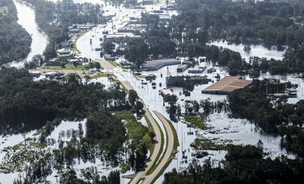 flood waters