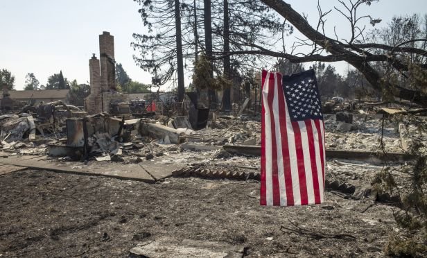 wildfire destruction