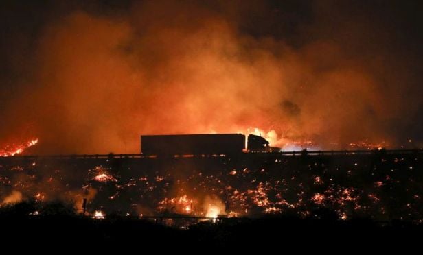 California wildfires.