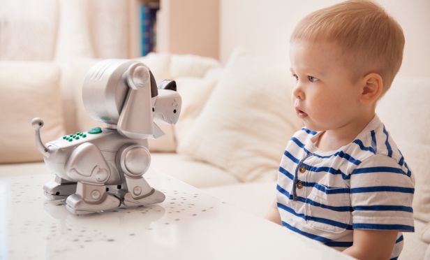 Internet-connected toy