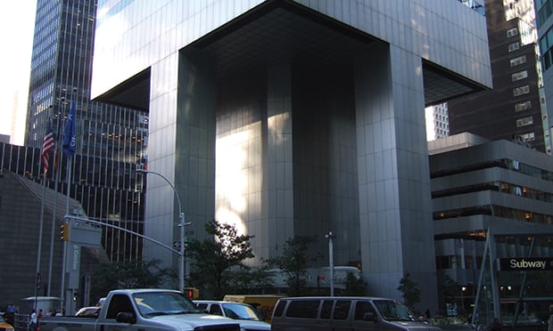 Construction defects affect New York landmark.