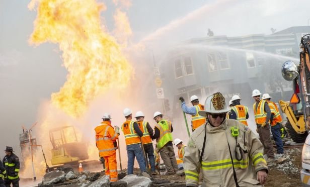 PG&E gas pipe explosion