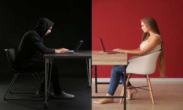 A survey of consumers by Hartford Steam Boiler (HSB), part of Munich Re, found 68% of respondents were concerned about virus, hacker or computer attacks compared to the 37% that were concerned about exposure through online dating. (Photo: Shutterstock)