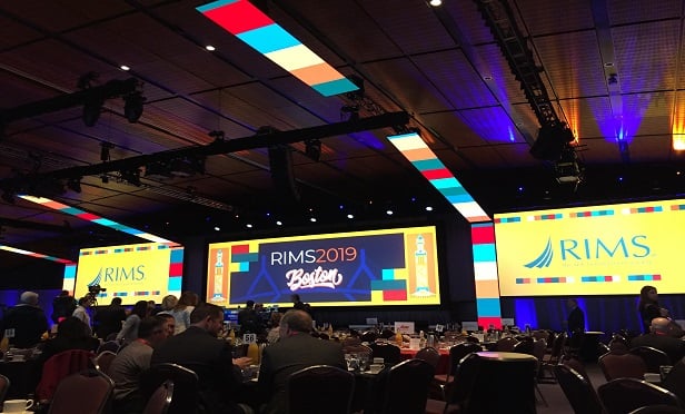 Led by CEO Alex Schwarzkopf, the Pillar Technologies team presented its award-winning solution that delivers real-time data regarding eight different environmental metrics for construction managers. (Photo: Denny Jacob/ALM)