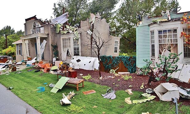 Catastrophe damage.