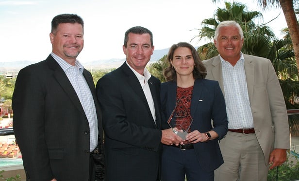 Trailblazer of the year award winners.