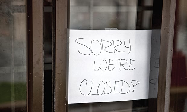 Loss of business issues.