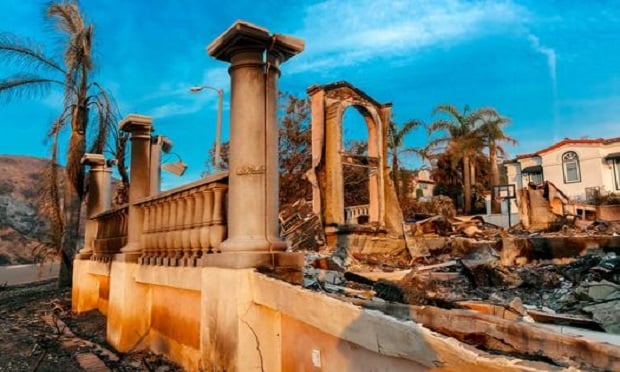 The insured experienced property loss after a house fire. (Photo: Shutterstock)