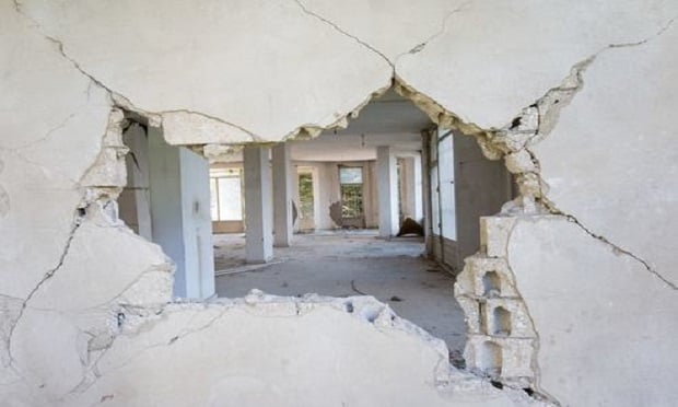The insured damaged a diving wall at its leased property. (Photo: Shutterstock)