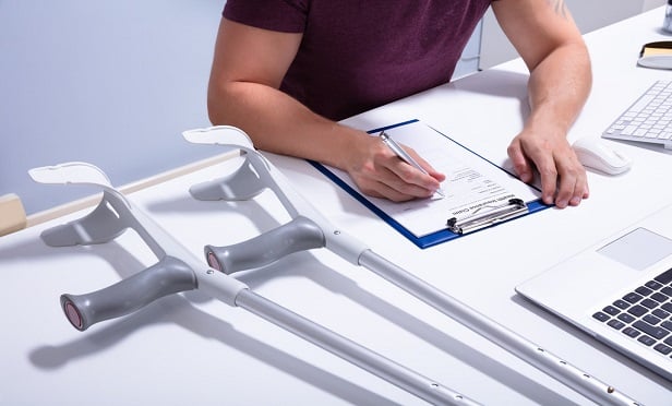 Between his accident and the termination of his part-time employment, Benward was paid nearly $131,000 in workers' compensation benefits. (Credit: Shutterstock)