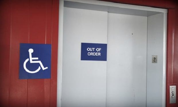 An elevator breakdown impacted the insured's ability to fulfill orders for boxed meals during COVID-19 stay-at-home mandates. (Photo: ALM Archives)