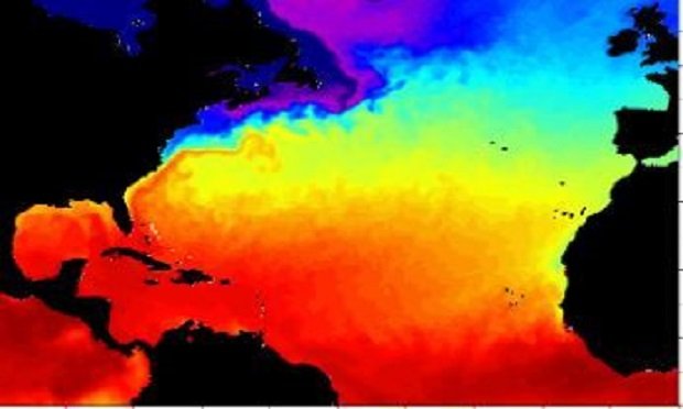 Simmering seas. (Photo: Bloomberg)
