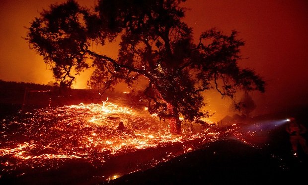 An intentional, multi-step mitigation strategy is the single best way any organization, large or small, can protect their people and property from the catastrophic effects of wildfires. (AP Photo/Noah Berger)