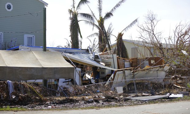Homes in the Florida Keys destroyed by Hurricane Irma 2017. Photo: Felix Mizioznikov/Shutterstock.com.