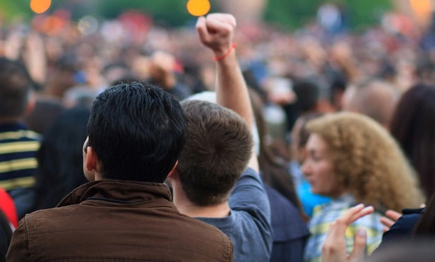 Multi-national rioters.