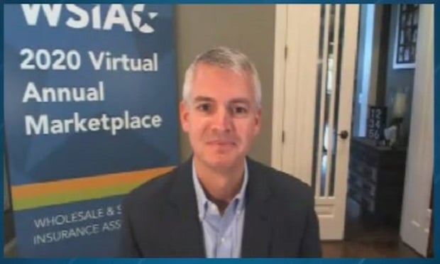 WSIA Executive Director Brady Kelley shares insights during the Sept. 10 AM Best webcast, 