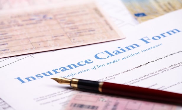 Insurance claim form.