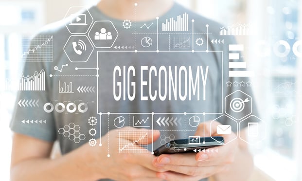 Gig work can be inconsistent at times and projects often arise on short notice, so working with a digital insurance provider allows for quick and flexible coverage. (Photo: TierneyMJ for Shutterstock)