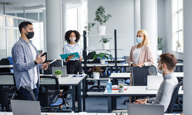 The administration noted the updated guidance should be of particular interest for those operating in higher-risk sectors, such as those that require prolonged close contact with other employees as well as the general public. (Credit: Prostock-studio/Adobe Stock) 