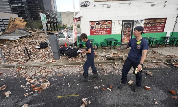 Cleaning up after Hurricane Ida and filing business interruption claims.