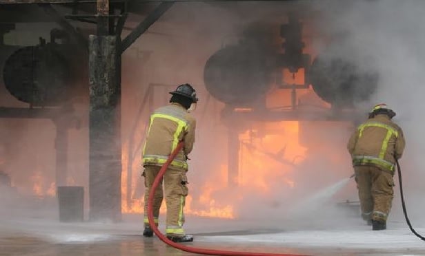 Finding the cause and origin of an industrial fire.