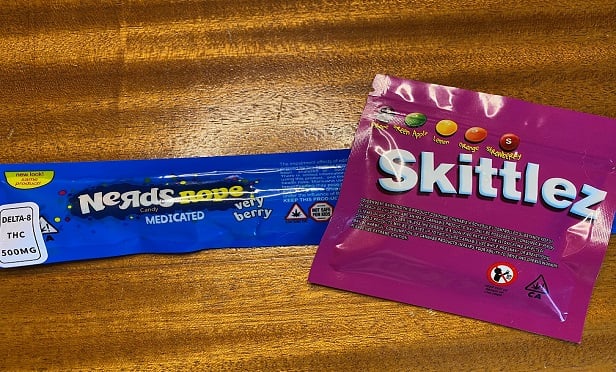 Cannabis edibles look like candy.