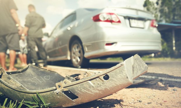 Insurers should expect higher claims, on average. In modern cars, sensitive technologies such as cameras and radar are mounted on the exterior, such as in the bumper. (Credit: GITTI.NUNCHO/Shutterstock.com)