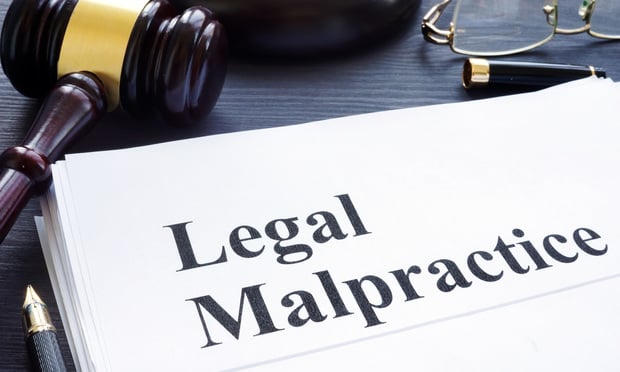 Documents about Legal Malpractice in court.