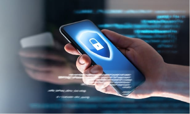 Mobile phone app is hacked.