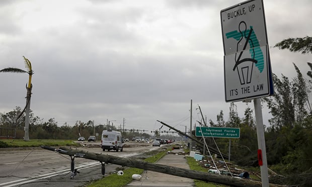 State-backed Citizens Property Insurance Corp. projects an estimate of 100,000 claims from Hurricane Ian, according to Floridarealtors.org. So far, Citizens has received 47,248 claims. That number is less than what Citizens originally projected at more than 225,000 claims. The insurer said it still expects to see total losses between $2.3 and $2.6 billion. (Credit: Eva Marie Uzcategui/Bloomberg) 