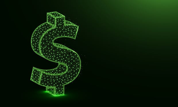 A digital illustration of the U.S. dollar sign