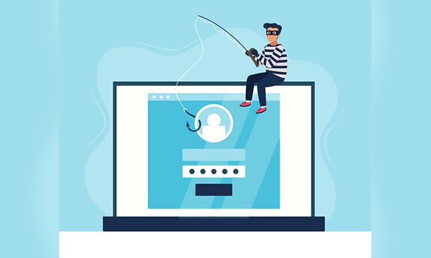 Domain spoofing is a form of phishing where a threat actor creates a fake website or email domain to impersonate a trusted business or individual. Typically, the domain appears to be legitimate at first glance, and the differences may be very subtle and hard to spot (a W that is actually two Vs, a lowercase R and N mimicking an M, or a lowercase L that is actually a capital I). (Credit: Supermicro/Shutterstock)